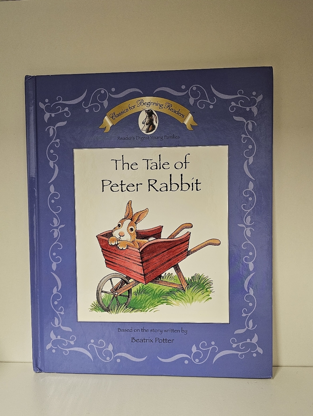 The Tale of Peter Rabbit Based On the Story Written by Beatrix Potter Blue Cover